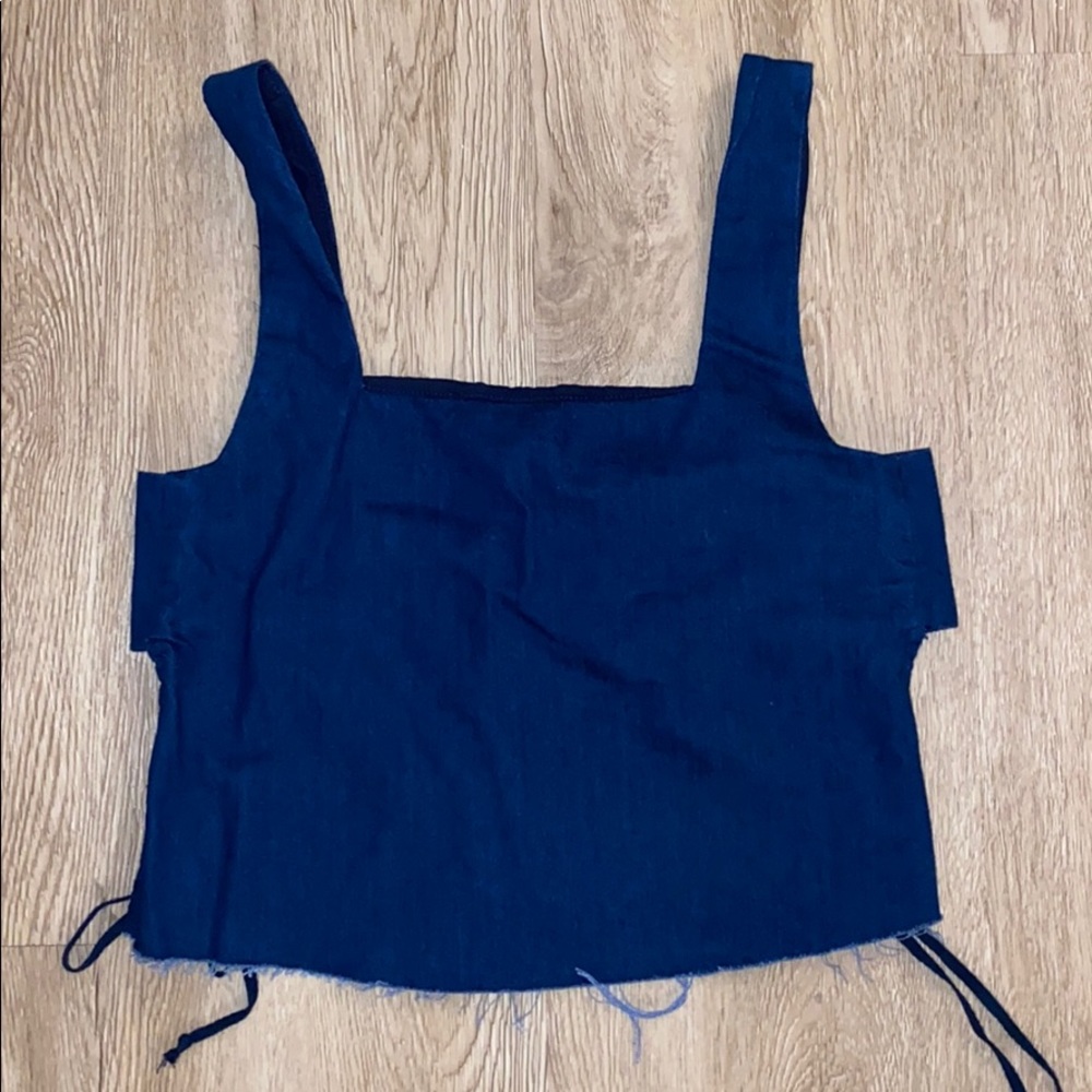 Denim tank